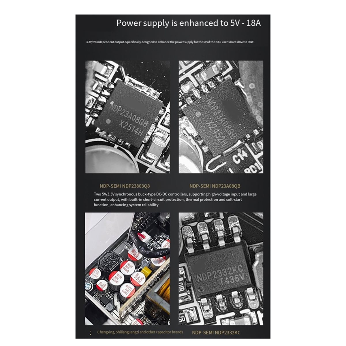[AC18 Digital]/Flex 600W Modul - Flex Atx Power Supply 600W 1U recension och pris