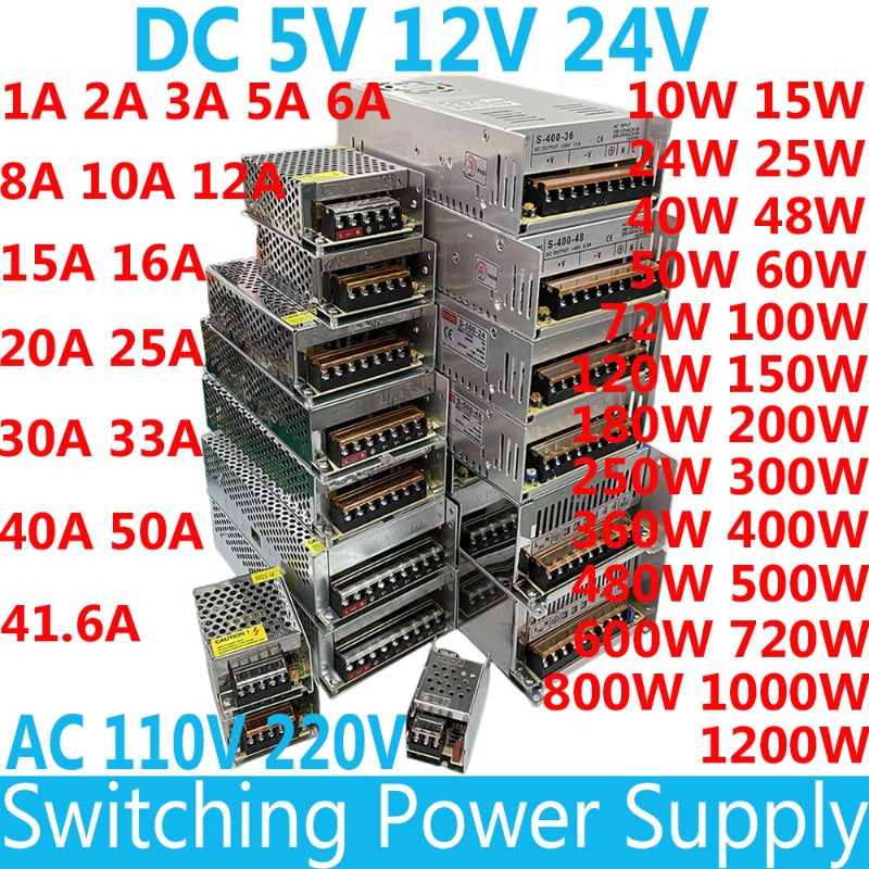 Switching Power Supply AC 110V - Smps Power Supply recension och pris