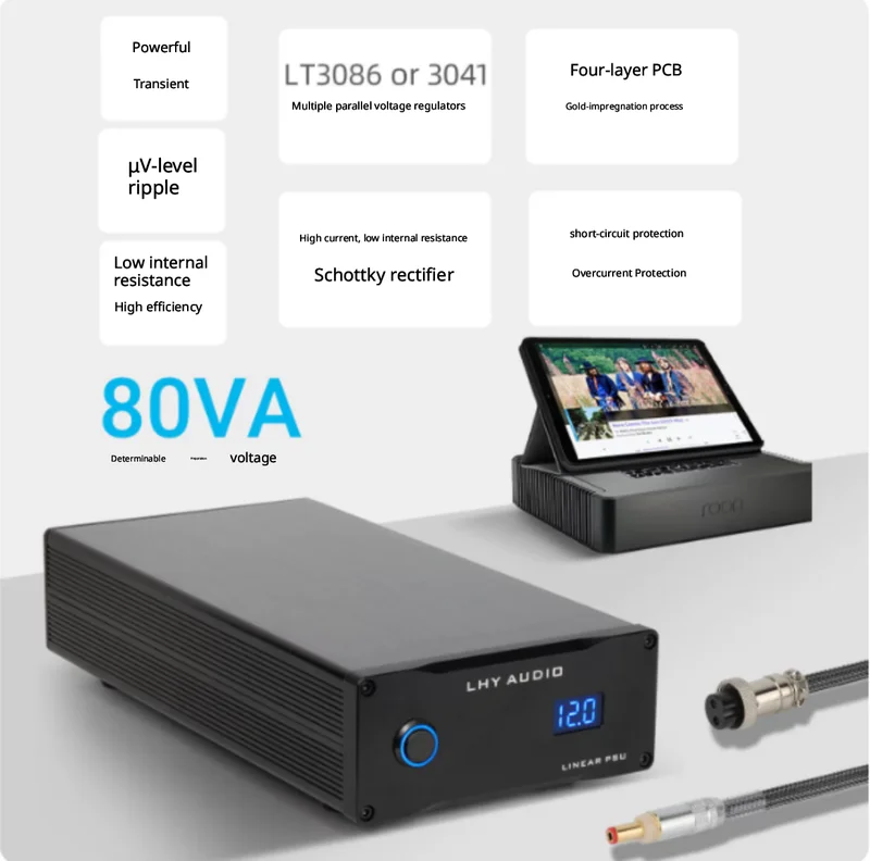 LHY 80W DC Linear Stabilized P - Dc Power Supply 12V recension och pris