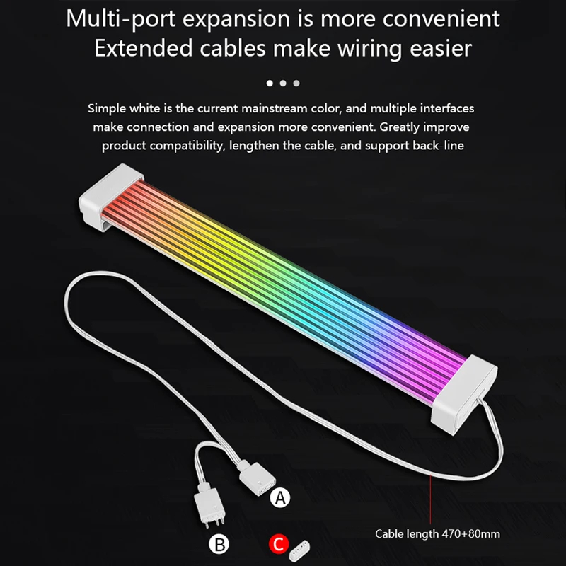 5V 3Pin ARGB Sync PC Cable 8/2 - Power Supply recension och pris